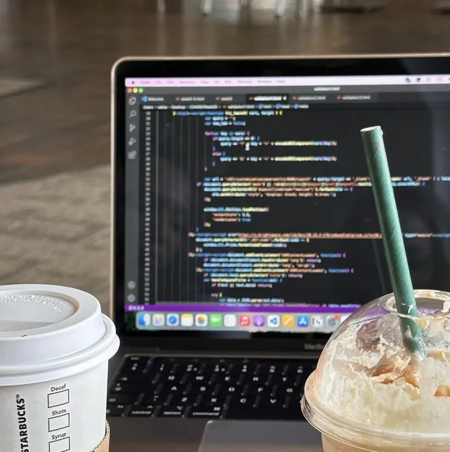 VS Code Computer Screen